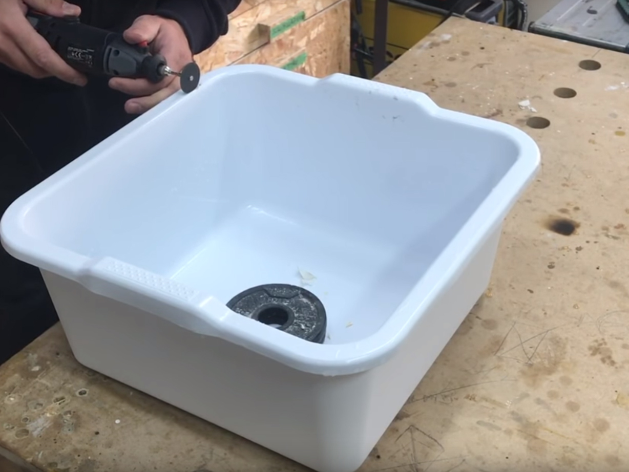 Come costruire un lavandino fai da te in cemento Lavatoio